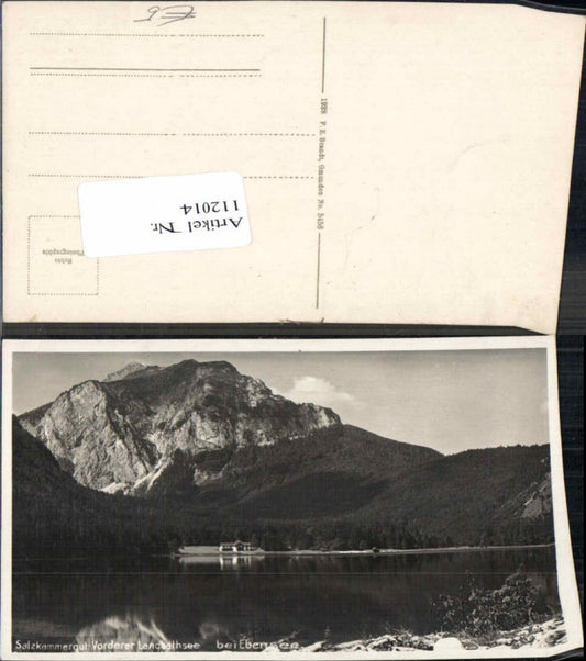 112014,Salzkammergut Vorderer Langbathsee bei Ebensee pub Brandt 5456