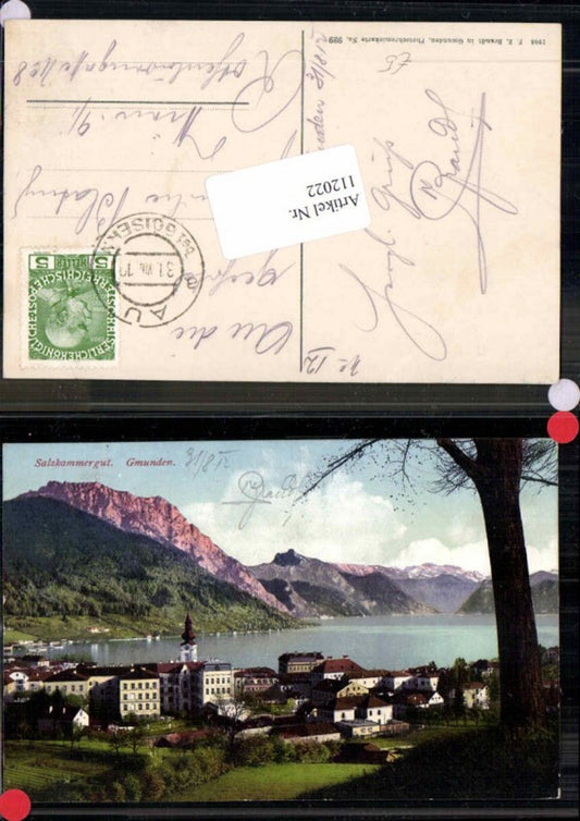 112022,Salzkammergut Gmunden am Traunsee pub Brandt 929