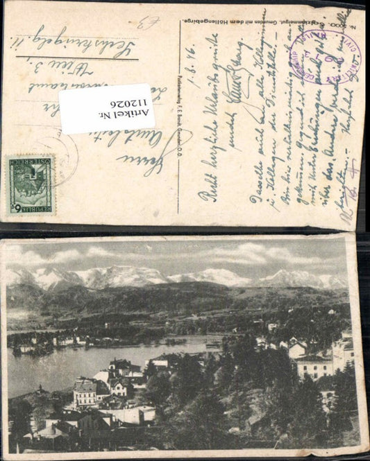 112026,Salzkammergut Gmunden am Traunsee Brandt Nr 5000