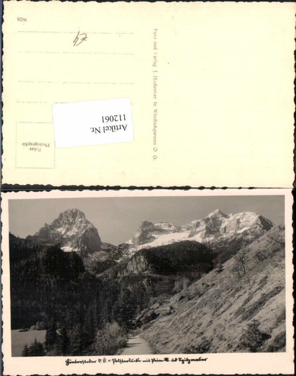 112061,Hinterstoder Polsterlucke m. Priel pub Hochreiter