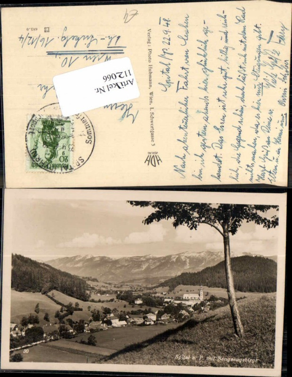 112066,Spital am Pyhrn m. Sensengebirge