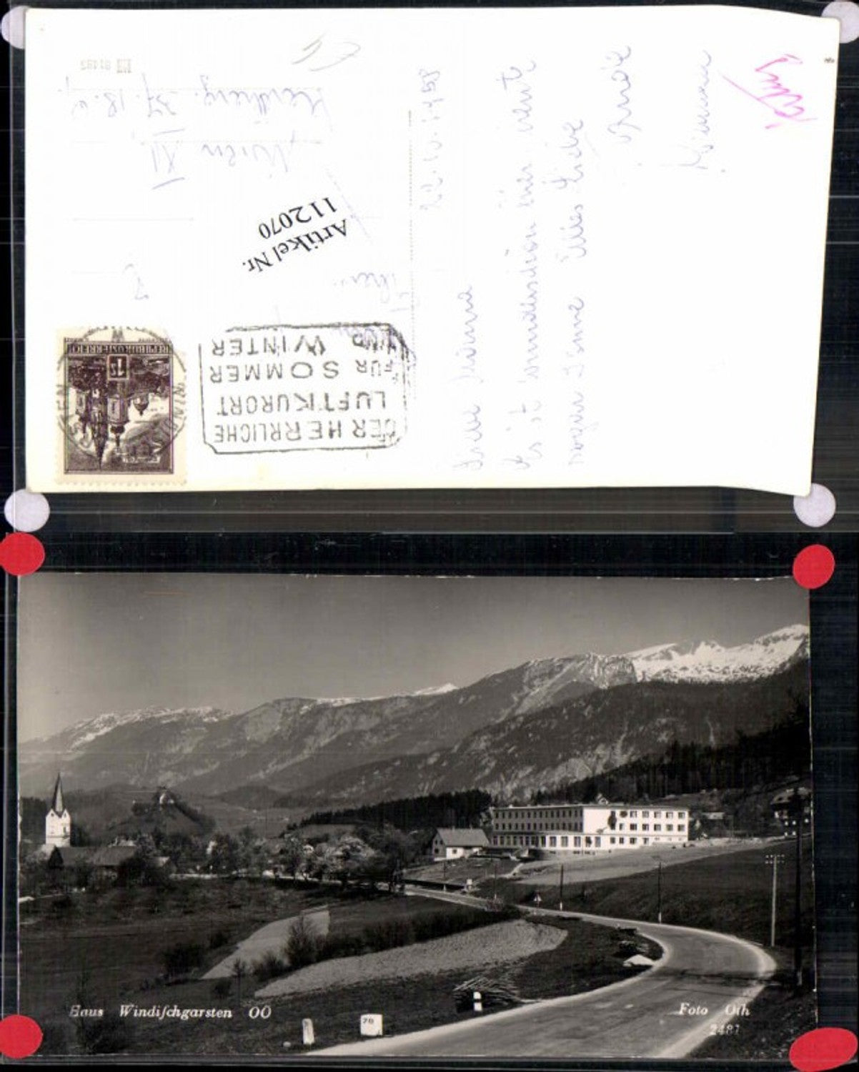 112070,Windischgarsten Strassenpartie