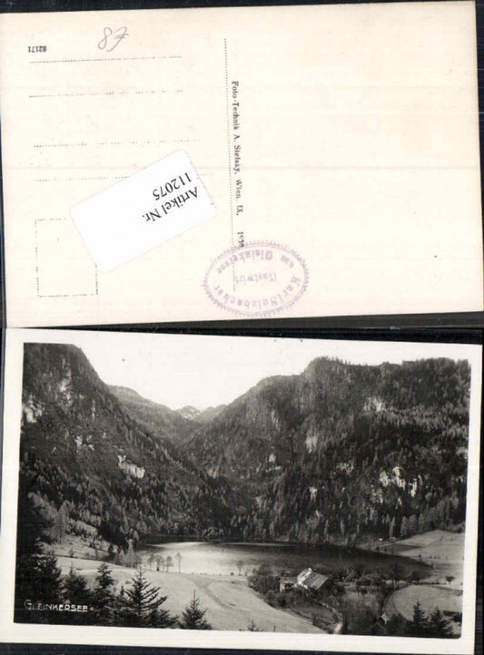 112075,Gleinkersee bei Spital am Pyhrn Windischgarsten