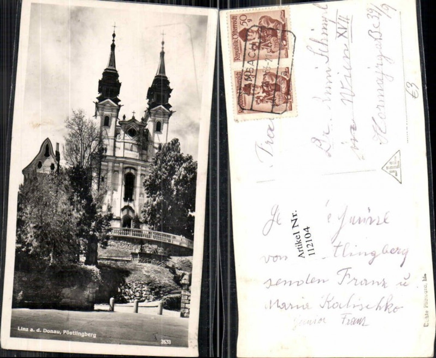 112104,Linz a.d. Donau Pöstlingberg Partie