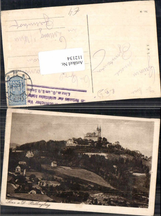 112134,Linz a.d. Donau Pöstlingberg Partie 1920