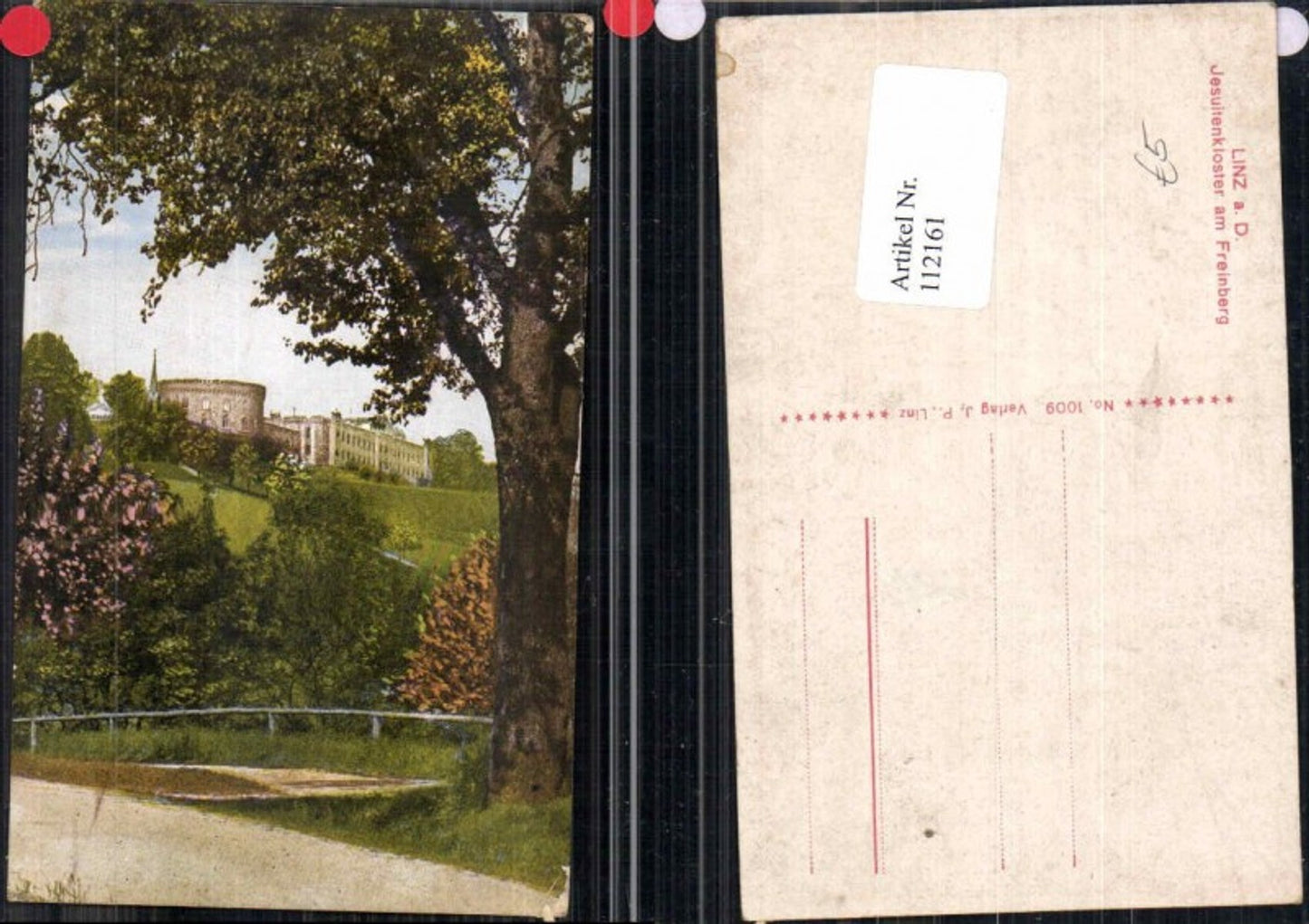 112161,Linz a.d. Donau Freinberg Partie m. KLoster