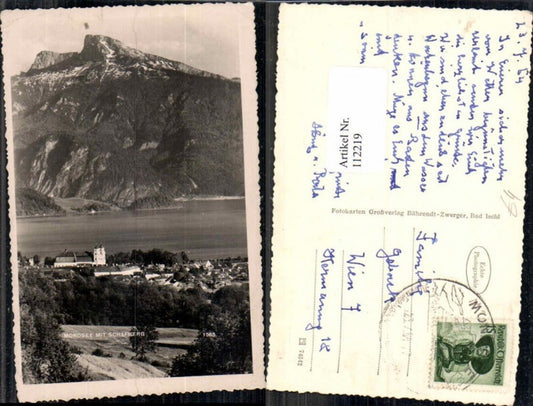 112219,Mondsee mit Schafberg