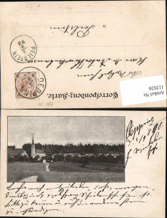 112626,Sehr seltene AK aus Öpping Oepping bei Rohrbach 1900