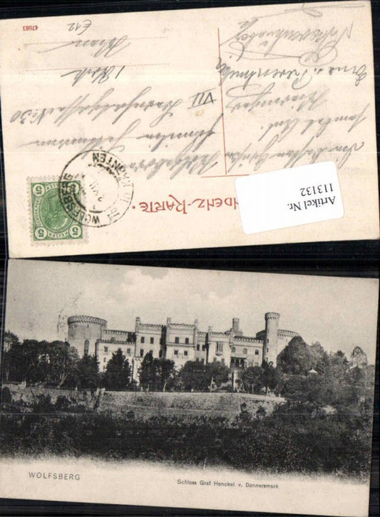 113132,Wolfsberg in Kärnten Schloss Graf Henckel v. Donnersmark