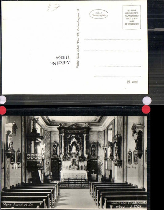 113264,Maria Ellend Kirche Innen
