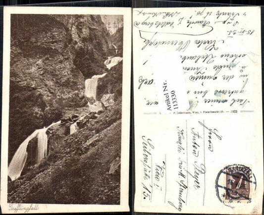 113330,Trefflingfall bei Gaming Kienberg 1923