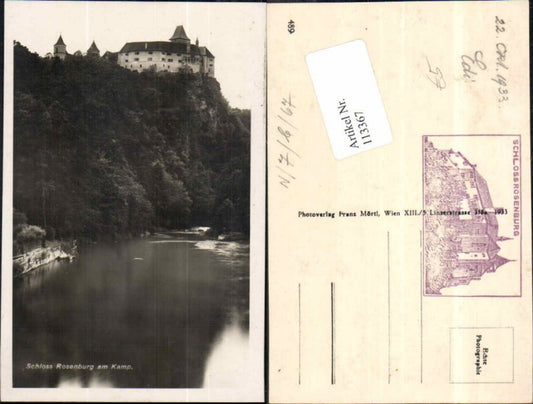 113367,Schloss Rosenburg am Kamp Kamppartie
