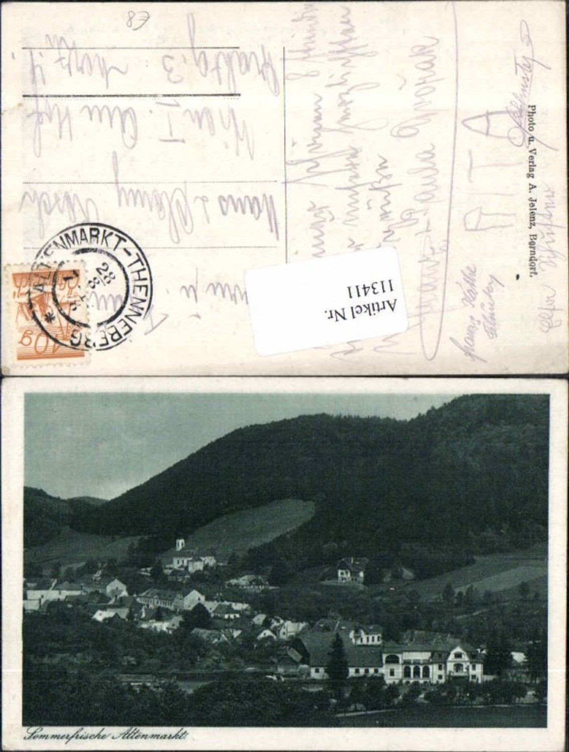113411,Altenmarkt a.d. Triesting Totale 1925