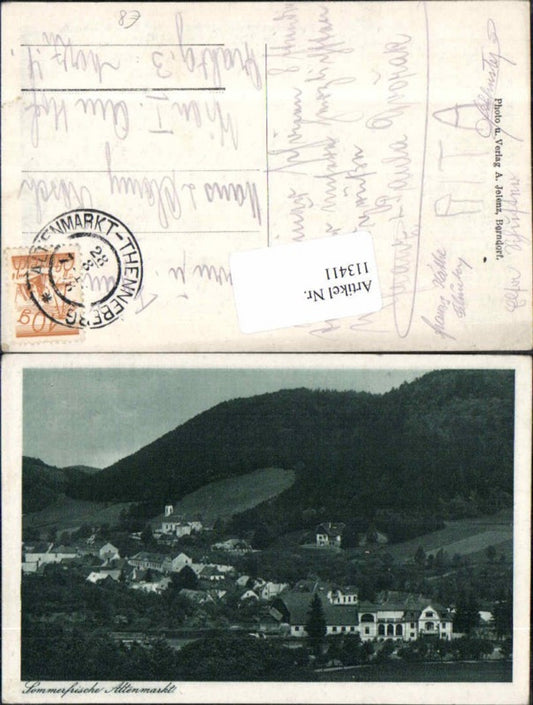 113411,Altenmarkt a.d. Triesting Totale 1925