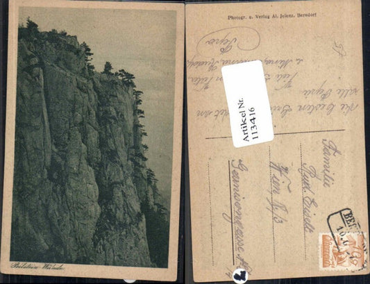 113416,Peilstein bei Berndorf 1927