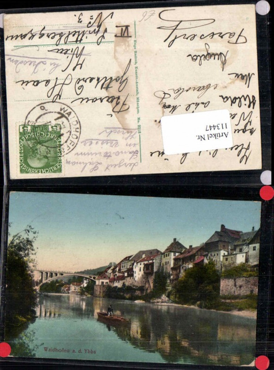 113447,Waidhofen a.d. Ybbs Schöne Color AK in Zell