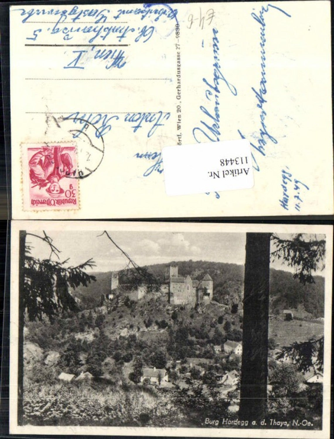 113448,Burg Hardegg a.d. Thaya