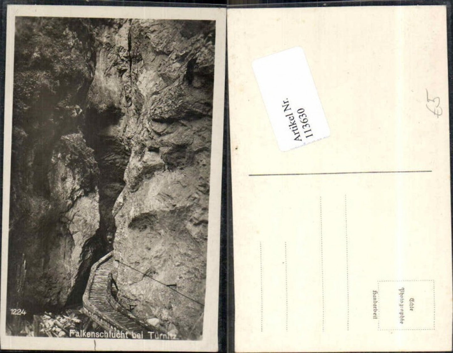 113630,Falkenschlucht bei Türnitz