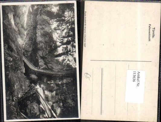 113636,Falkenschlucht bei Türnitz  1927