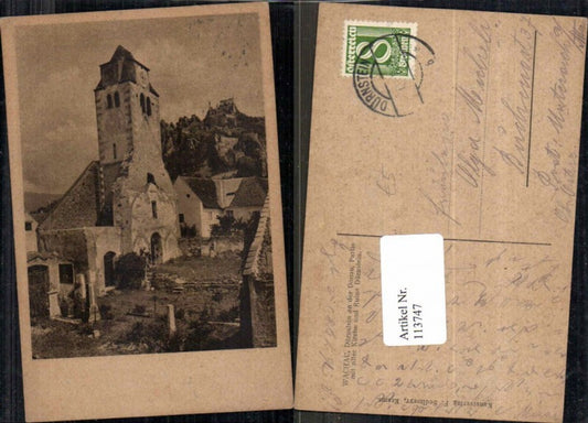 113747,Wachau Dürnstein a.d. Donau Kirche