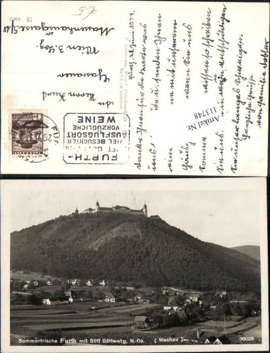 113748,Furth m. Göttweig i.d. Wachau 1937