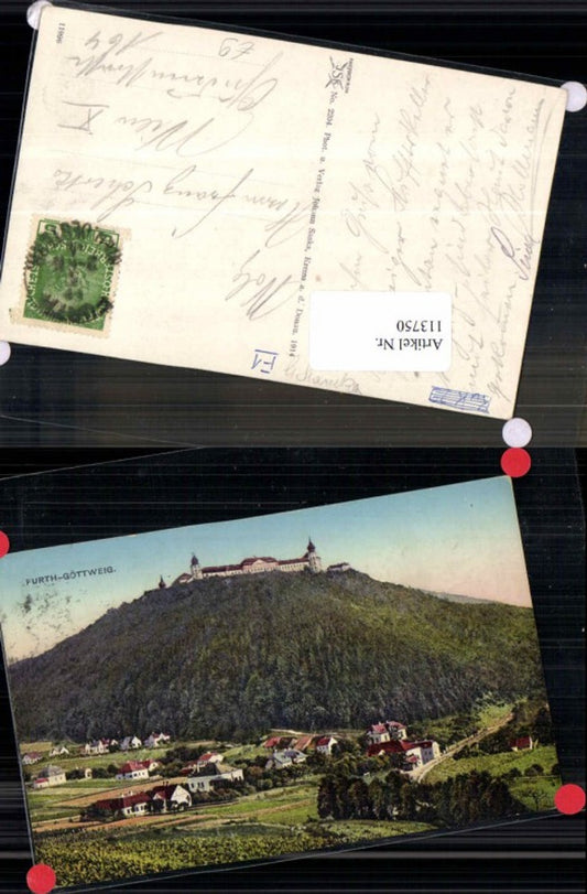 113750,Furth m. Göttweig Tolle Ansicht COLOR 1914