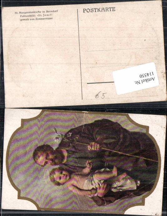 114550,Berndorf bei Baden St Margarethekirche Fahnenbild em Zimmermann