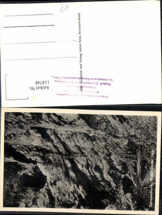 114748,Steinwandklamm Rudolf Decker Steig Weissenbach a.d. Triesting