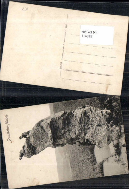 114749,Peilstein Nadel bei Weissenbach a.d. Triesting Furth Nöstach