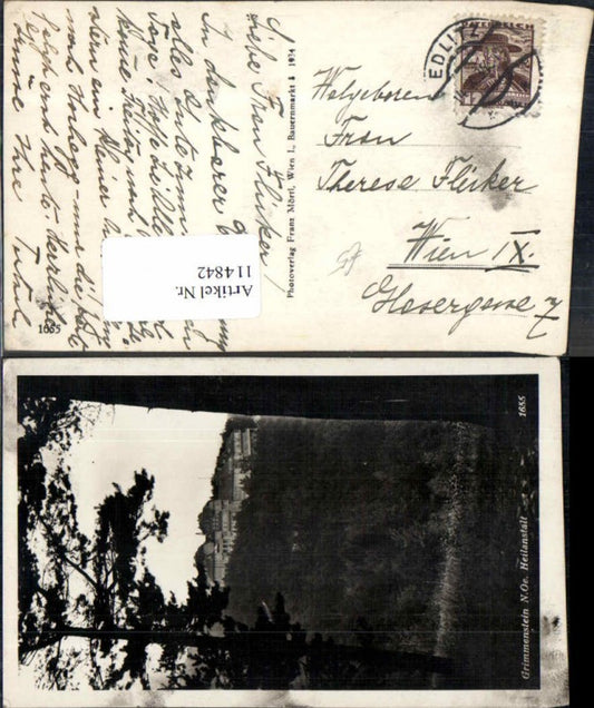 114842,Grimmenstein am Semmering 1934