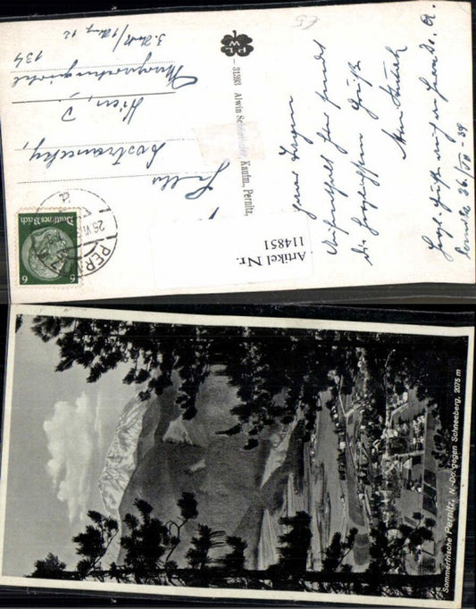 114851,Pernitz gegen Schneeberg 1939