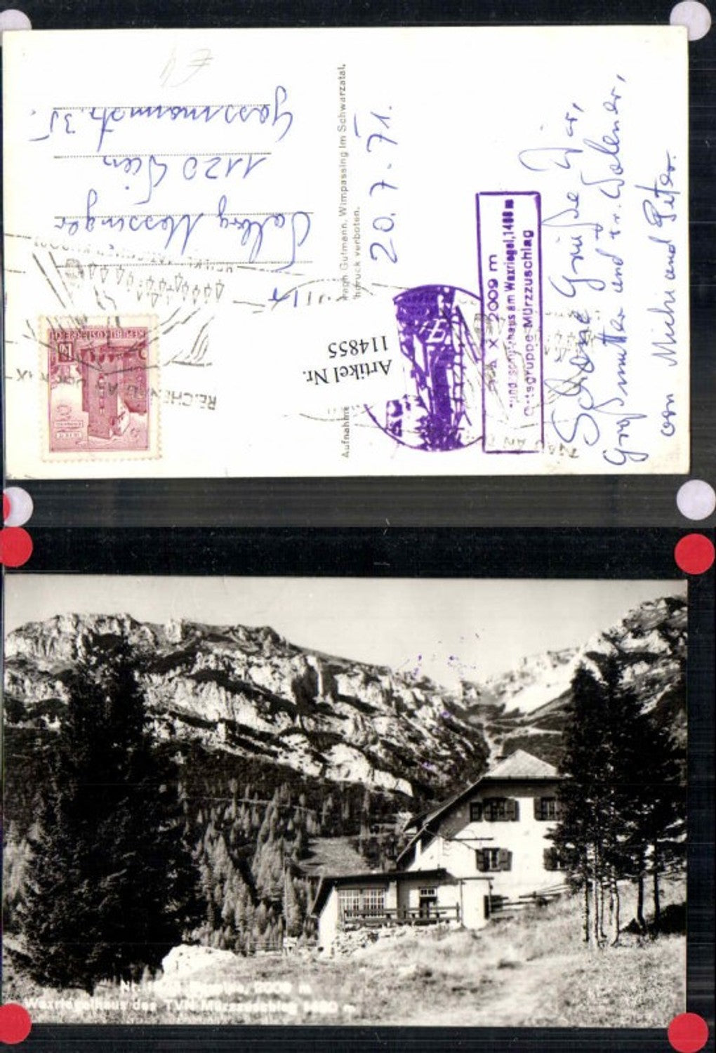114855,Waxriegelhaus bei Puchberg am Schneeberg