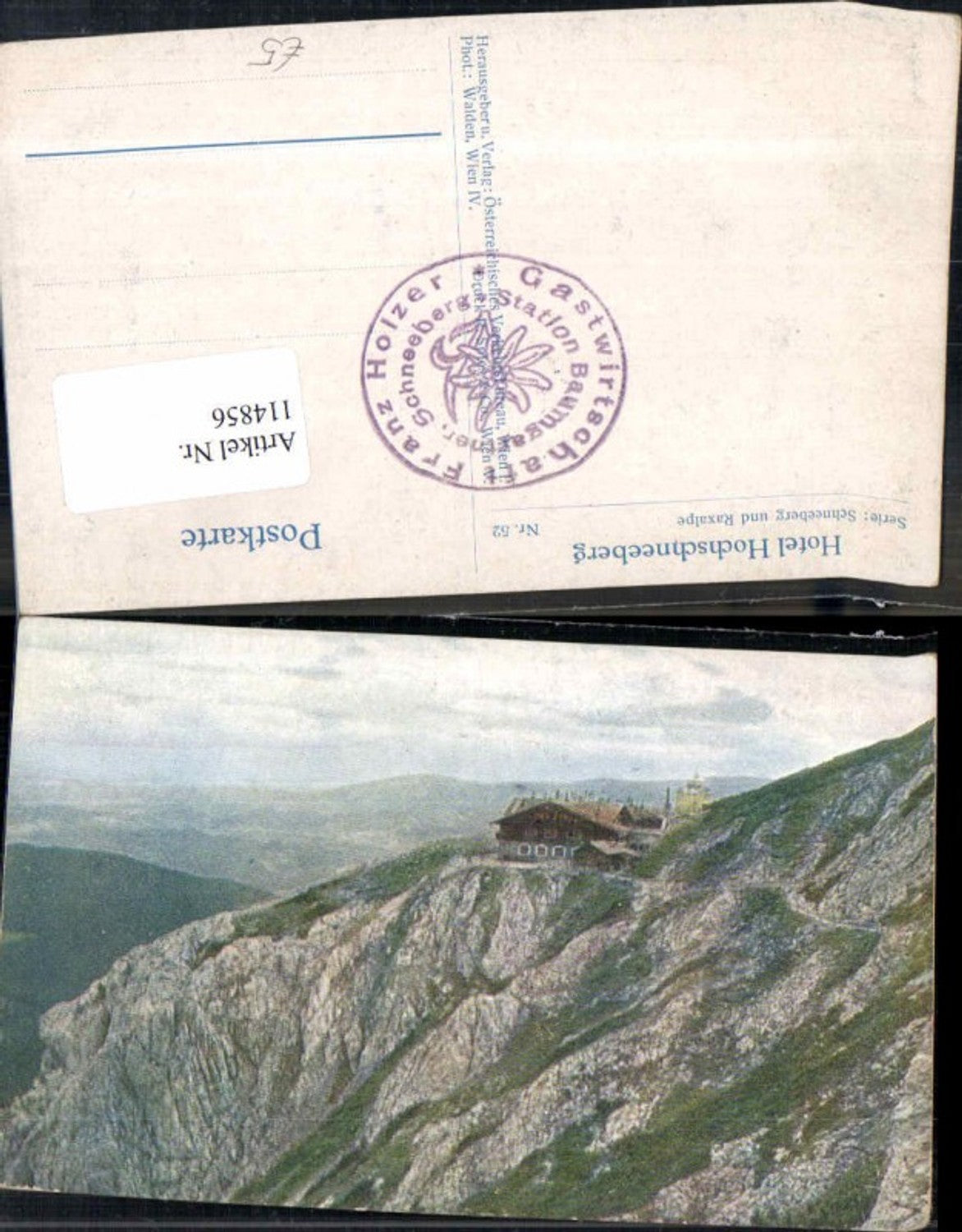 114856,Hotel Schneeberg m. Rax Puchberg am Schneeberg