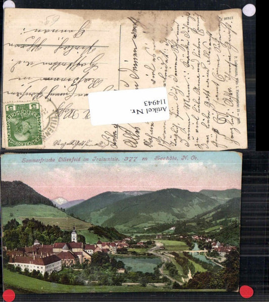 114943,Lilienfeld Totale 1920 Traisental