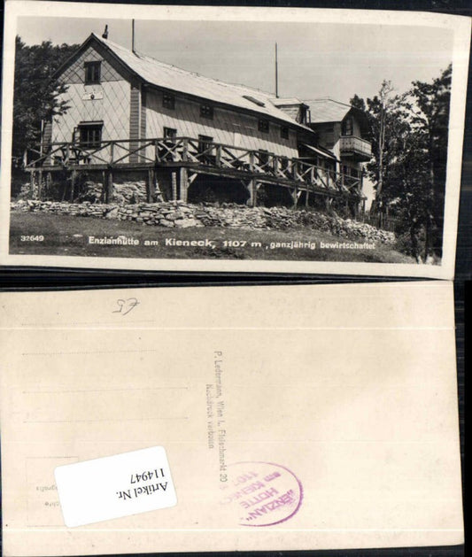 114947,Enzianhütte am Kieneck bei Lilienfeld Hainfeld