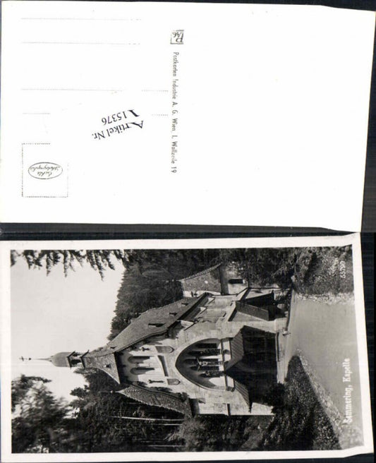115376,Semmering Kapelle Kirche im Ort