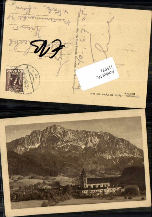 115971,Spital am Pyhrn Pyhrnbahn mit Bosruck Brandt 0143