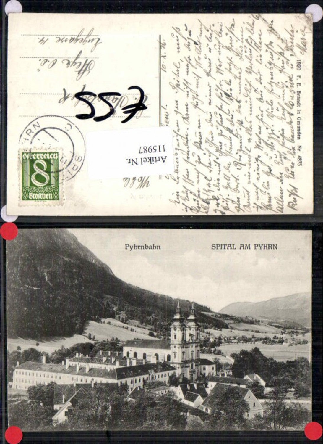 115987,Spital am Pyhrn Pyhrnbahn Totale pub Brandt 4835