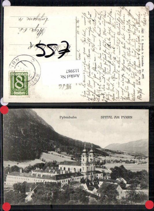 115987,Spital am Pyhrn Pyhrnbahn Totale pub Brandt 4835