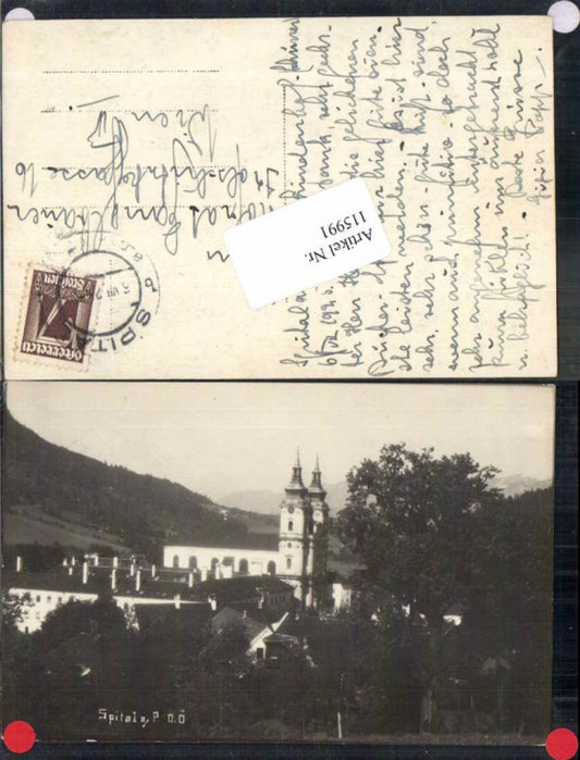 115991,Spital am Pyhrn seltene Tolle Fotokarte