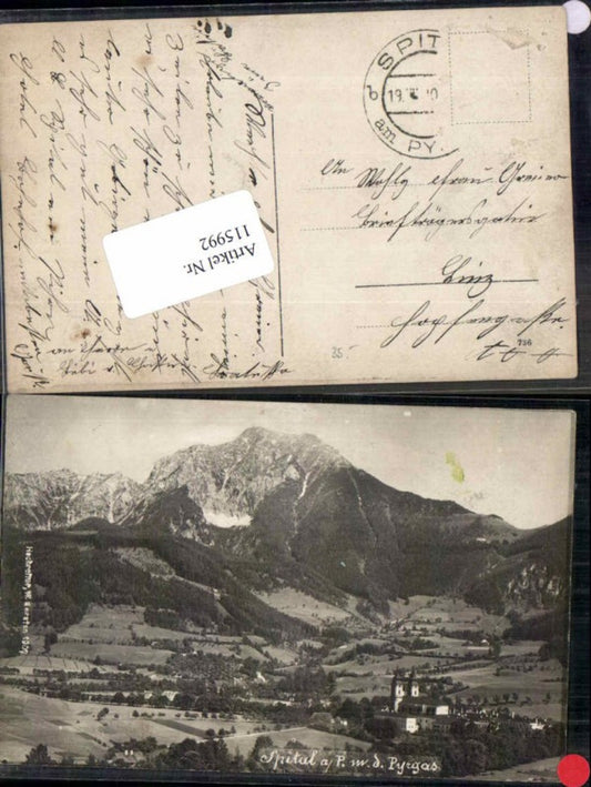 115992,Spital am Pyhrn seltene Tolle Fotokarte pub Hochreiter 1907