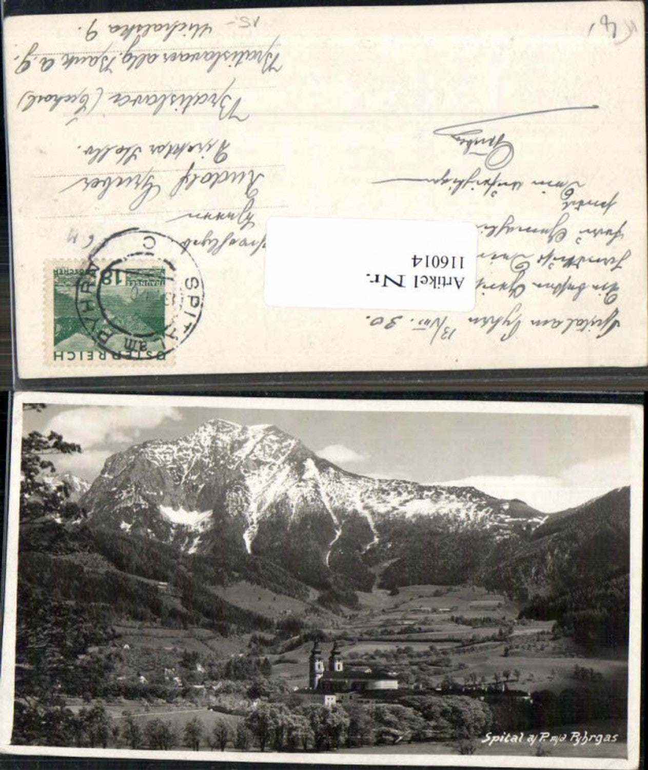 116014,Spital am Pyhrn m. Pyhrgas