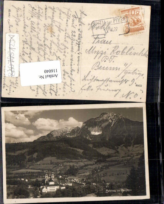 116040,Spital am Pyhrn Tolle Fotokarte Stefsky 1926