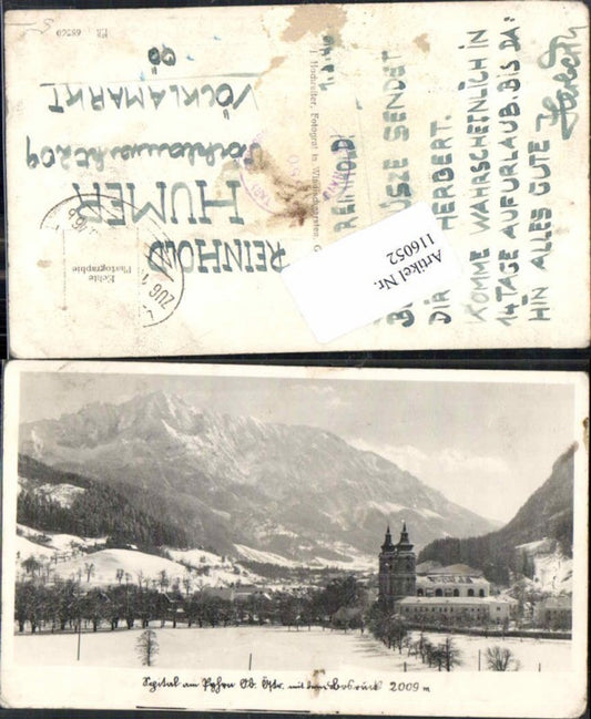 116052,Spital am Pyhrn im Winter m. Bosruck