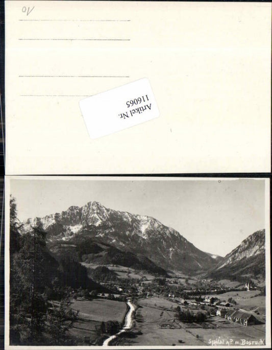 116065,Spital am Pyhrn Teilansicht Ortsrand