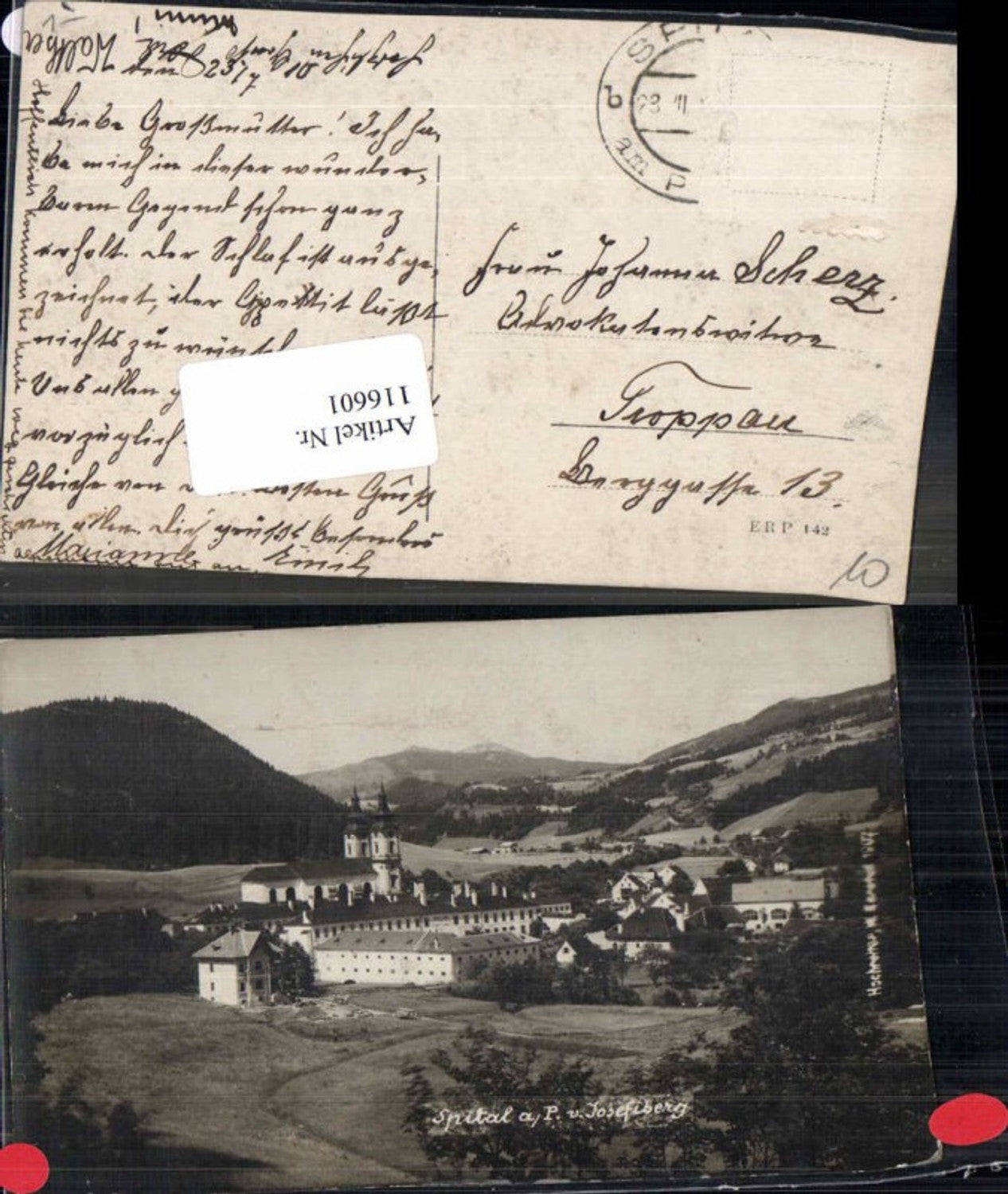 116601,FotoAK Spital am Pyhrn vom Josefiberg pub Hochreiter