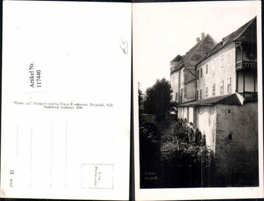 117440,Schloss Purgstall FotoAK Partie 1941