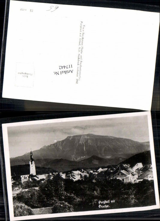 117442,Purgstall a.d. Erlauf m. Ötscher 1942