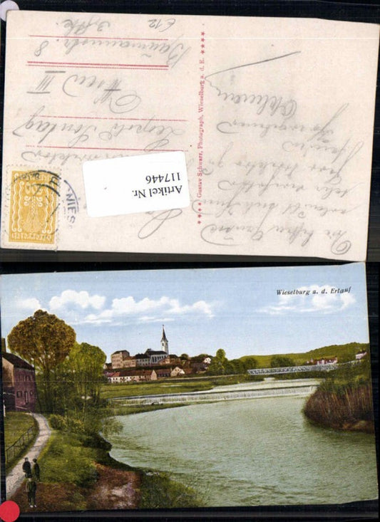 117446,Wieselburg a.d. Erlauf seltene AK 1922