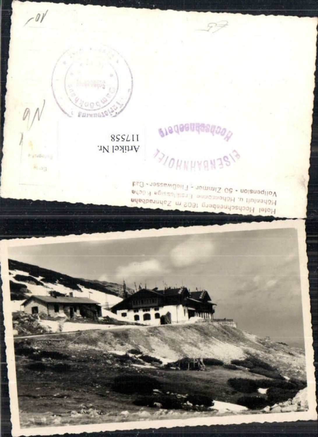 117558,Puchberg am Schneeberg Hochschneeberg